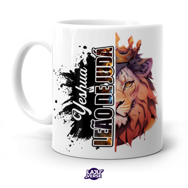 Caneca Gospel Leão de Judá