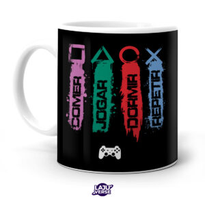 Caneca Gamer Rotina