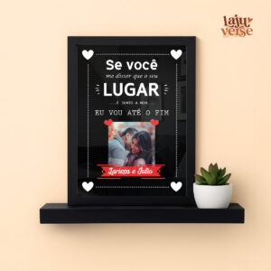 Quadro Vou Até o Fim Lajuverse