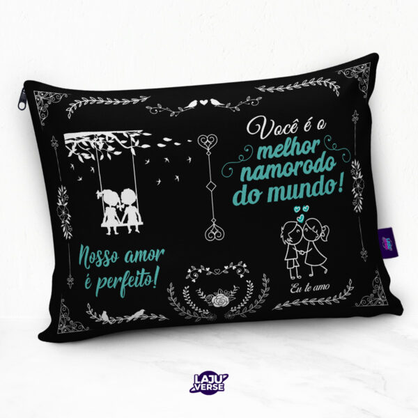 almofada melhor namorado do mundo
