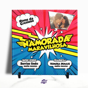 Azulejo Namorada Maravilhosa