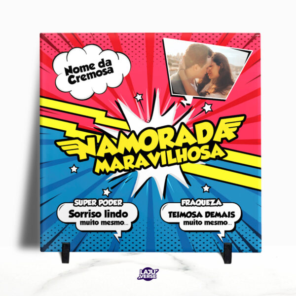 Azulejo Namorada Maravilhosa
