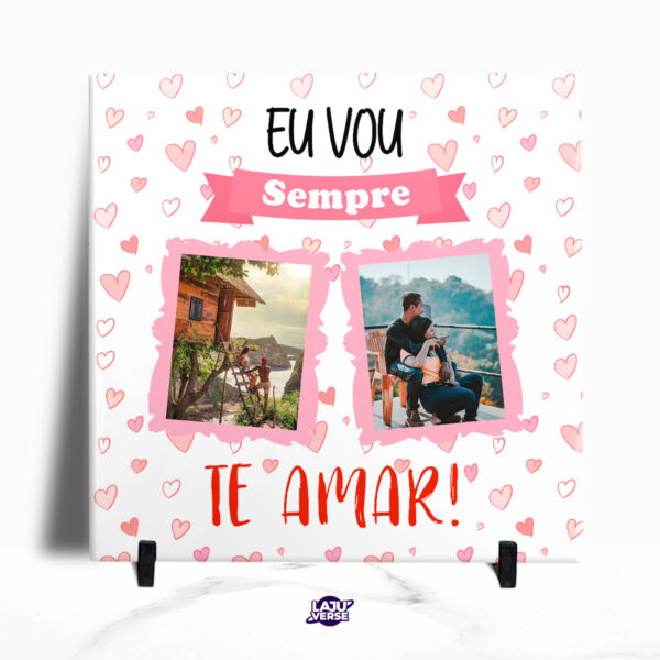 Azulejo Eu Vou Sempre Te Amar