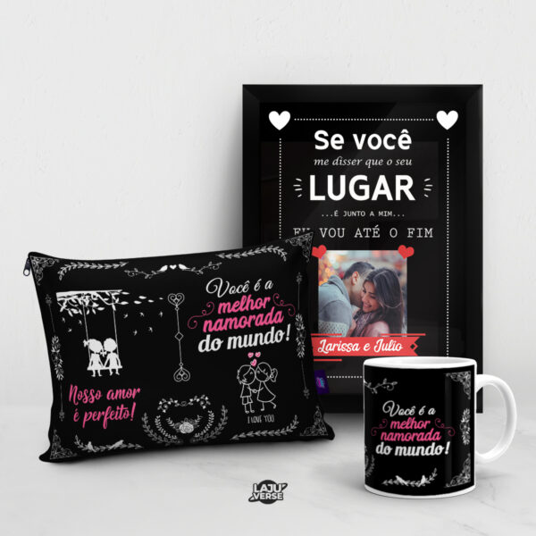 Kit De Amor - Melhor Namorada Do Mundo