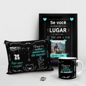 Kit De Amor - Melhor Namorado Do Mundo
