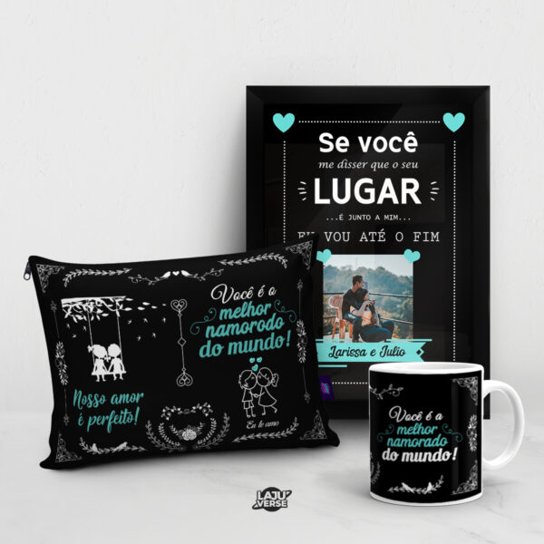 Kit De Amor - Melhor Namorado Do Mundo