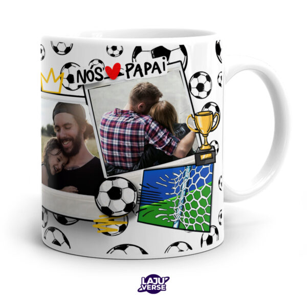 Caneca Melhor Pai do Mundo Com Fotos