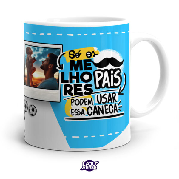 Caneca Pai Show de Bola Com Foto