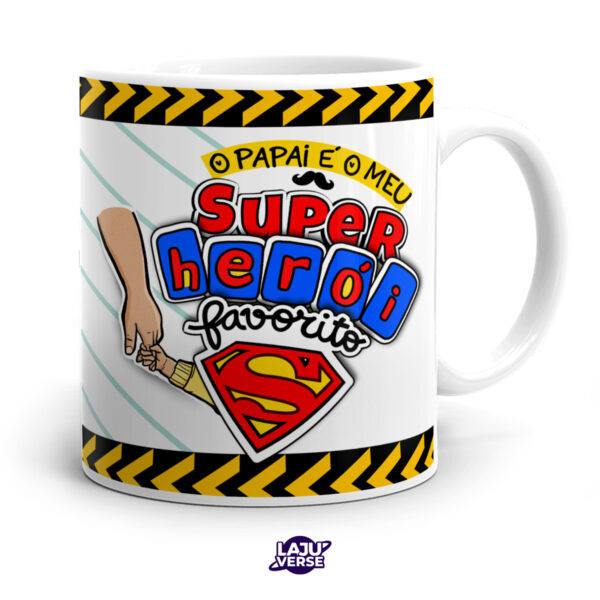 Caneca Papai Meu Super Herói