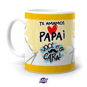 Caneca Te Amamos Papai