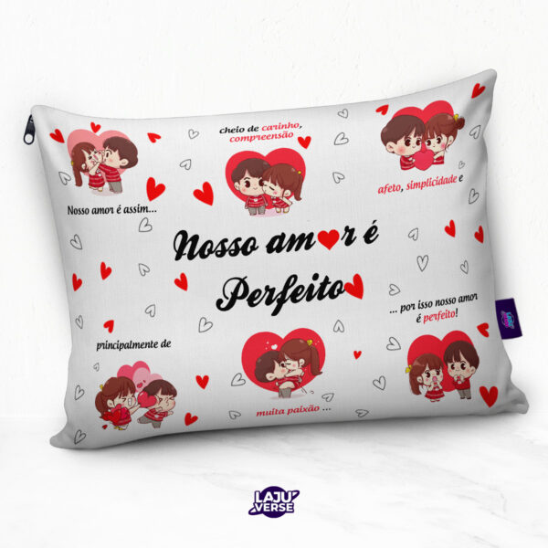Almofada Nosso Amor é Perfeito