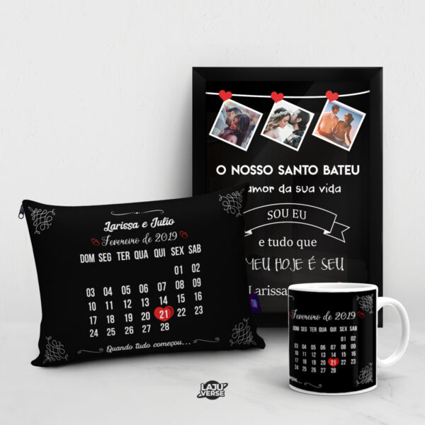 Kit de Amor - O Nosso Santo Bateu