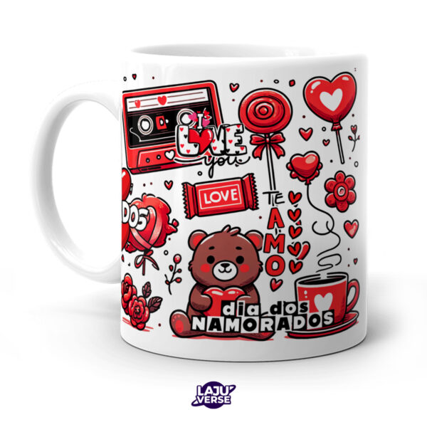 Caneca Fomos Feitos Um Para o Outro