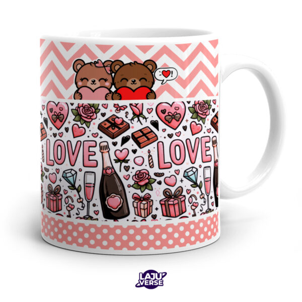Caneca Amo Amo Você