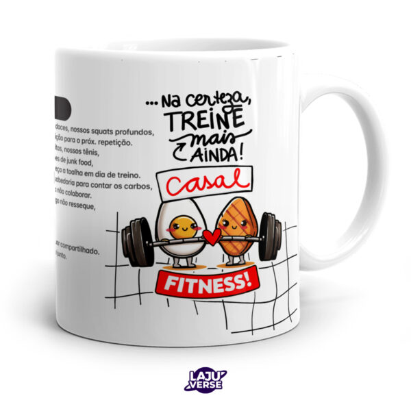 Caneca Na Dúvida Treine