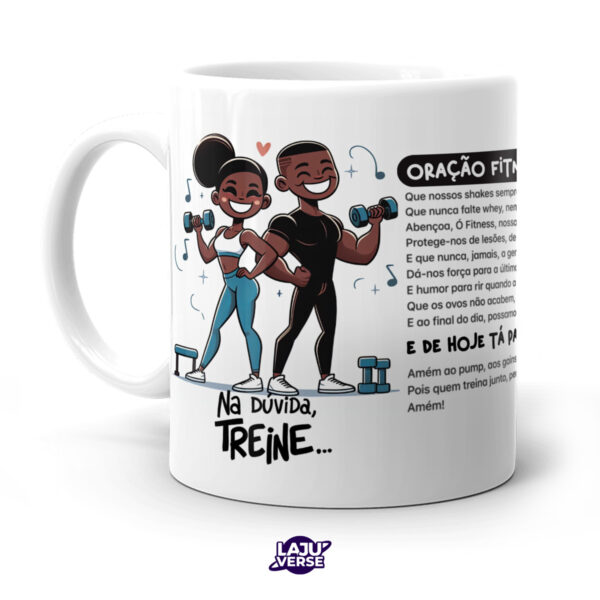 Caneca Na Dúvida Treine