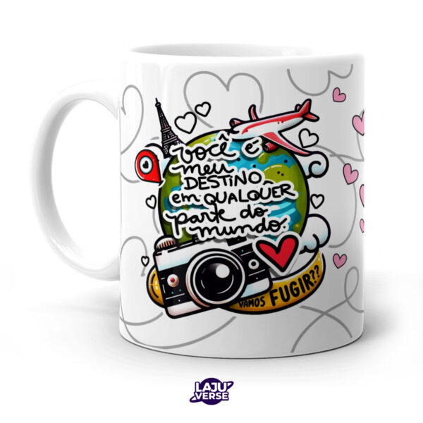 Caneca Vamos Fugir?