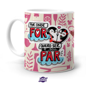 Caneca Dia Dos Namorados Com Amor Te Amo