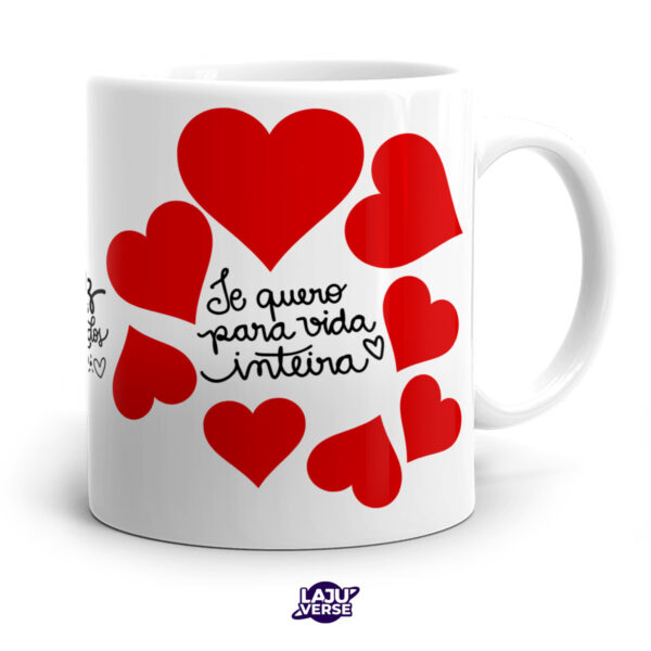 Caneca Dia Dos Namorados Amor Eterno Queijo e Goiabada