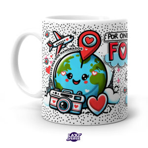 Caneca Dia Dos Namorados Viajar