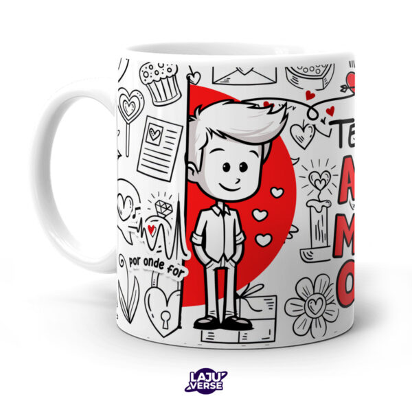 Caneca Quero Ser Seu Par