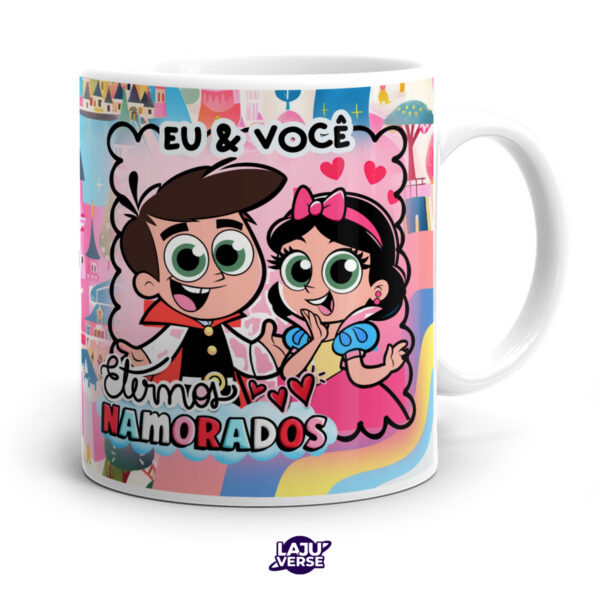 Caneca O Amor Está No Ar Te Amo