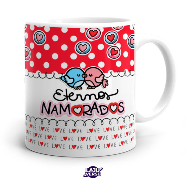 Caneca Amo Você Eternos Namorados