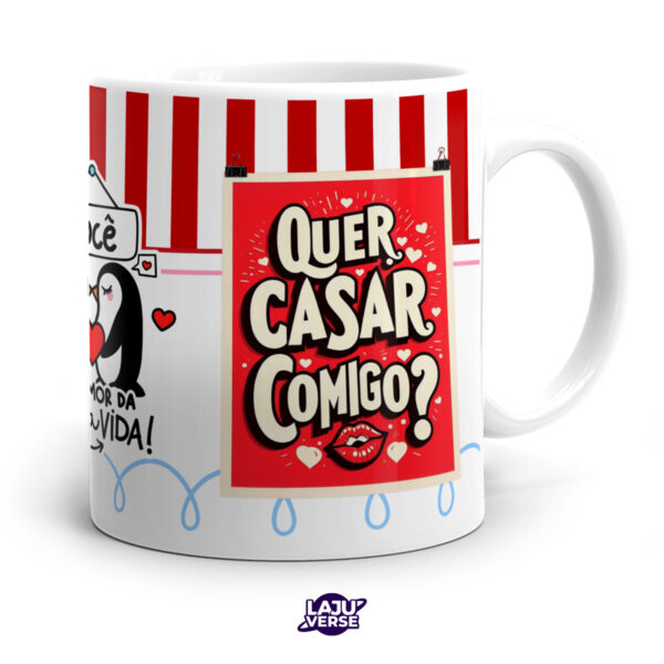 Caneca Te Amo e Não é Porco