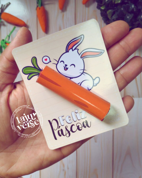 cartao chocolate bastom pascoa