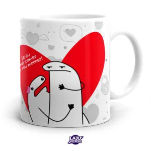 Caneca Namorada Dramática Meme