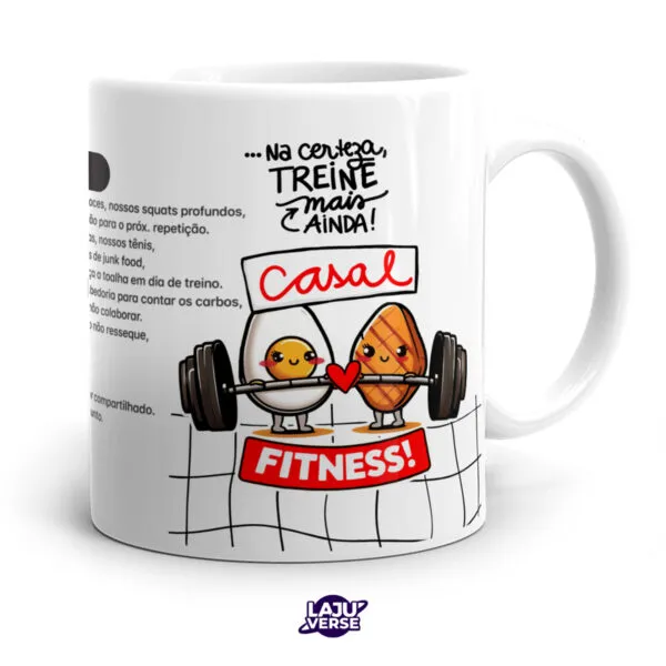 Caneca Casal Fitness