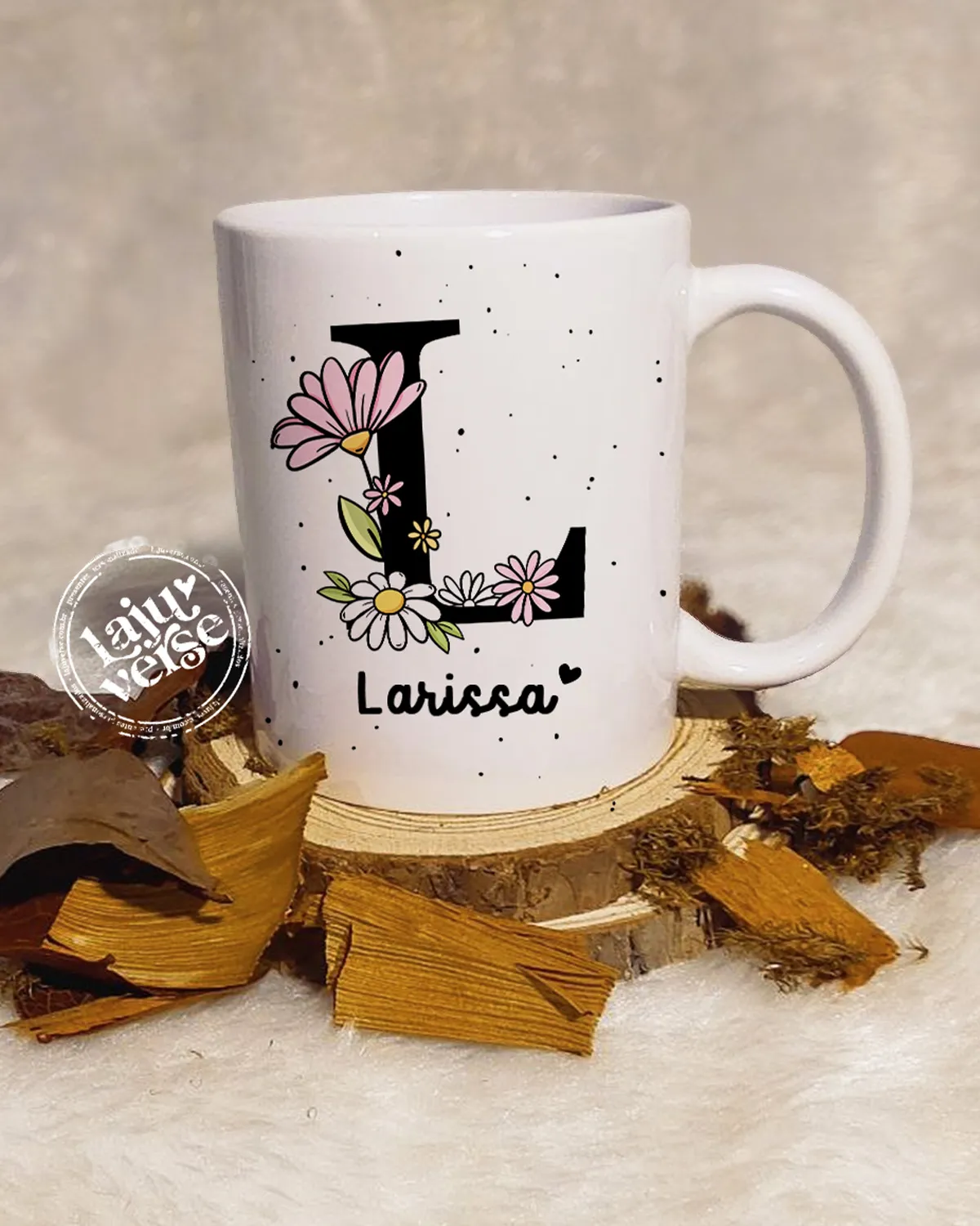 Caneca Alfabeto, letra L